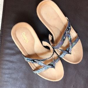 Cheeks by Tony Little. Wedge Sandals